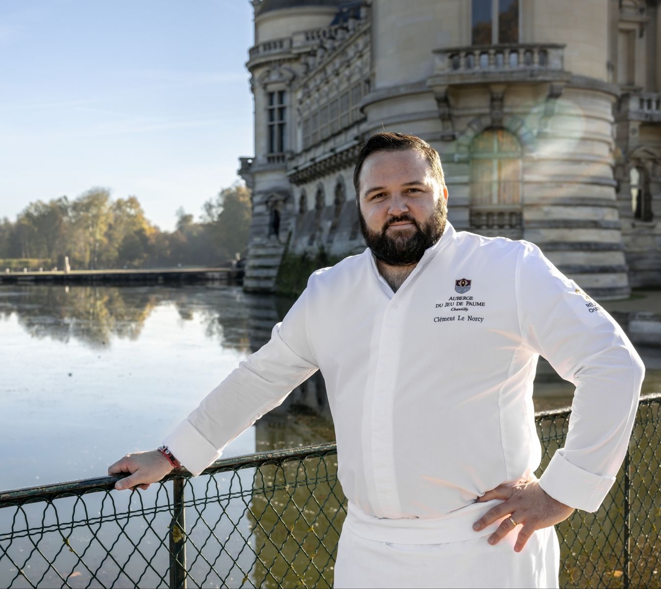 Chef Clement Le Norcy Auberge Du Jeu De Paume