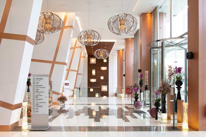 Lobby do hotel