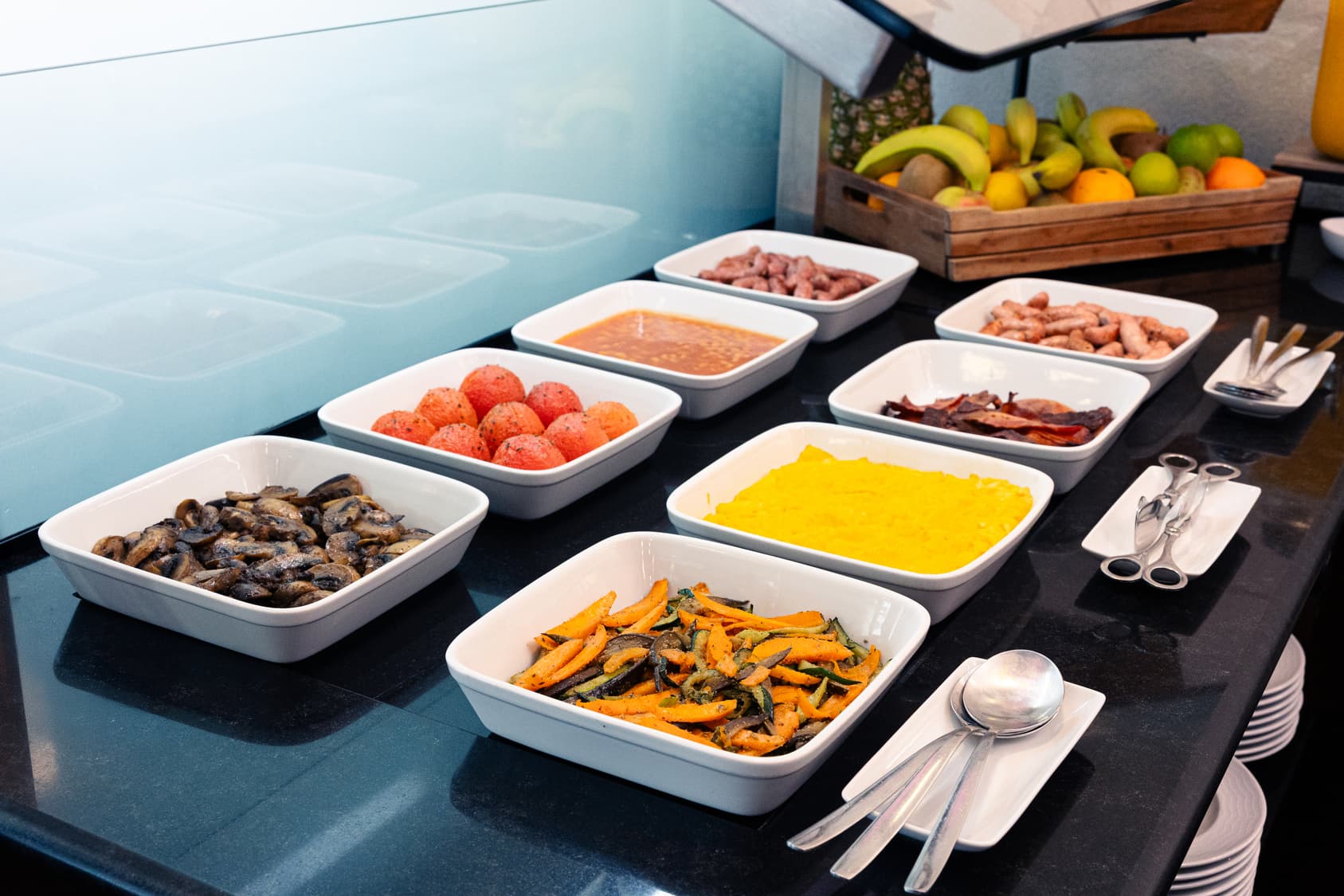 Sana Capitol Restaurant Breakfast Hot Buffet