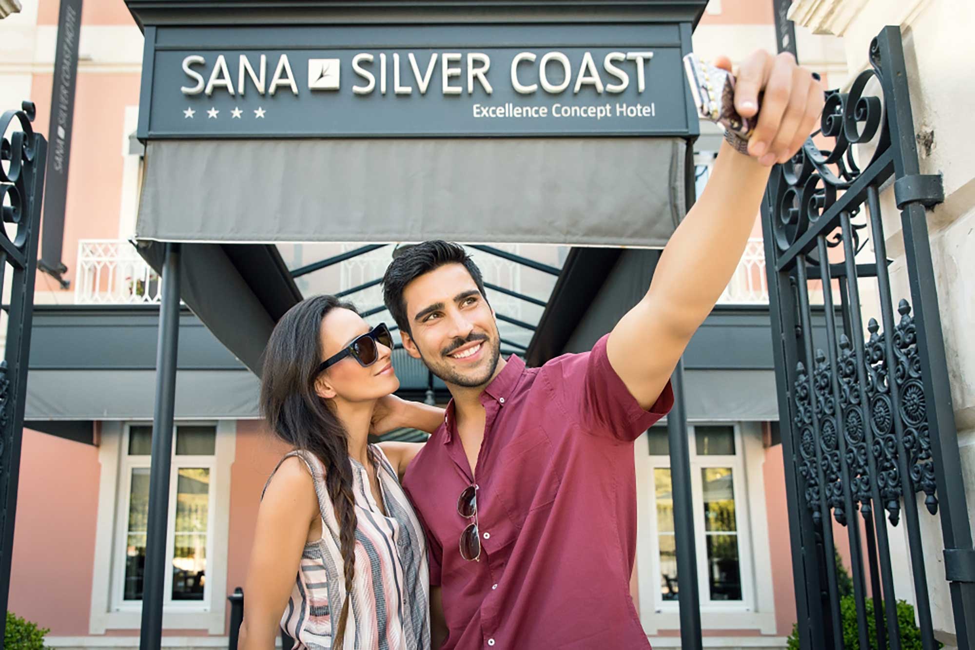 Sana Silver Coast Hotel Caldas Rainha Exterior 1