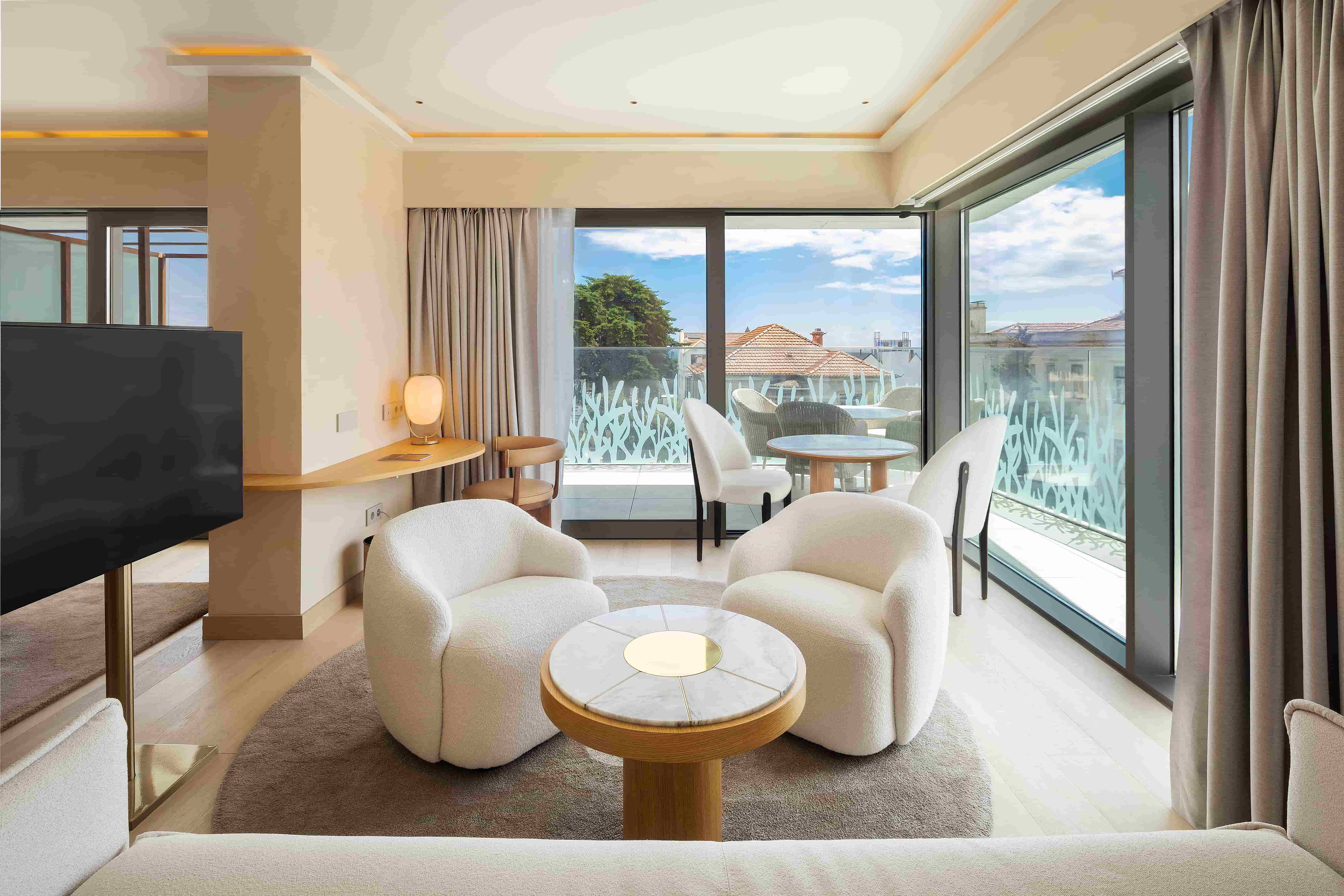 Evolution Cascais Estoril Coolest Suite Urban View Sala Vista