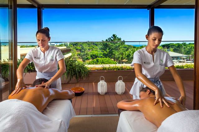 Sala de tratamentos do SAYANNA Wellness & Spa