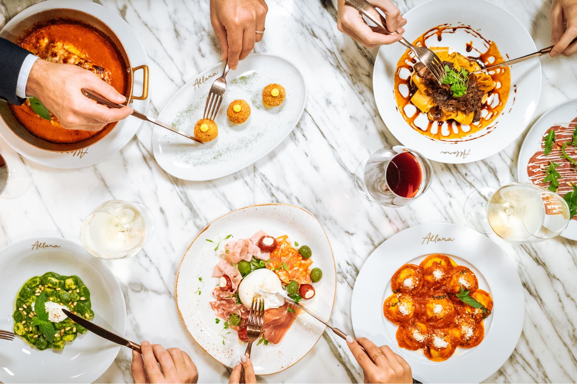 Menu Tutti Al Tavolo Restaurante Allora