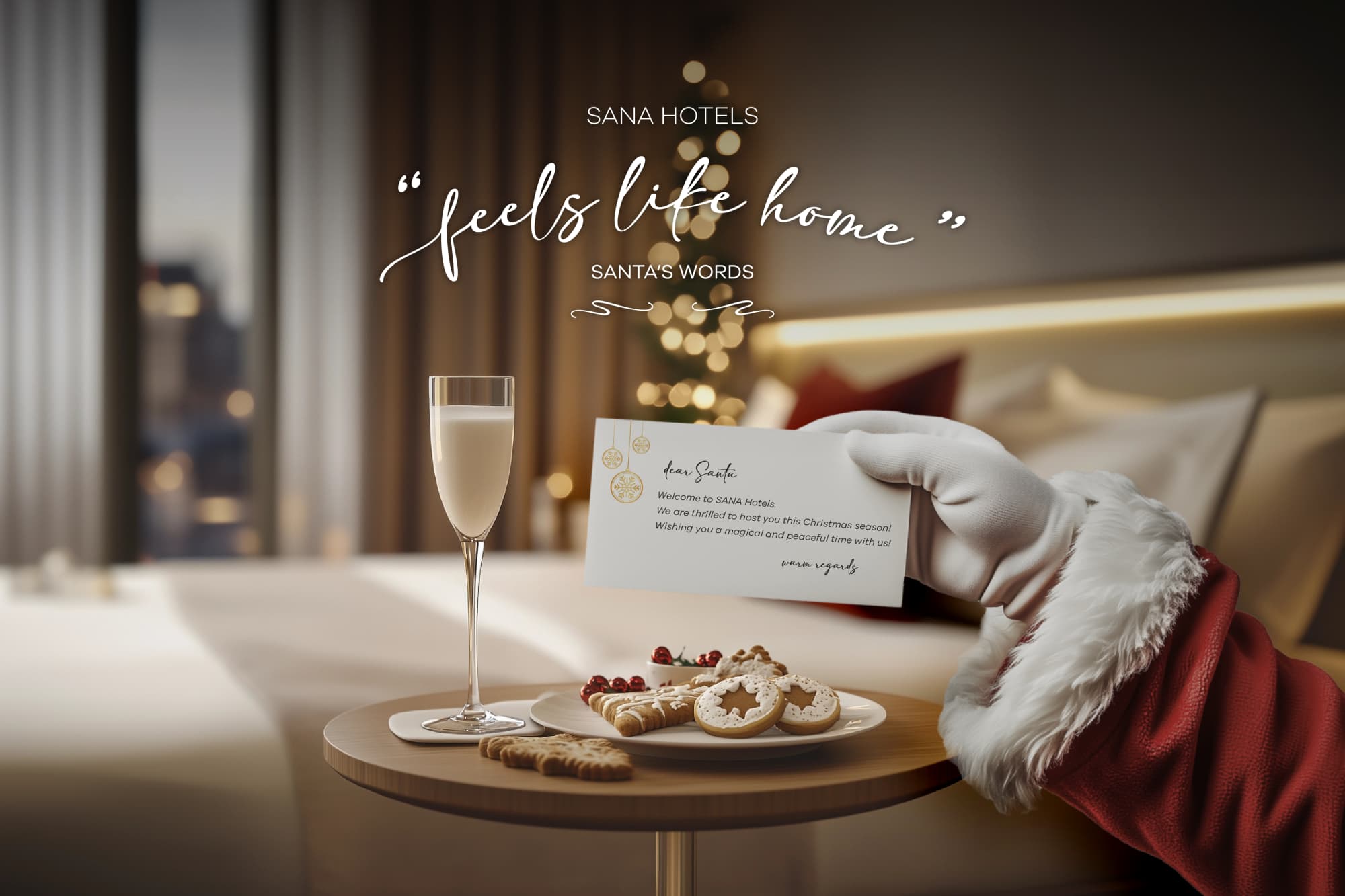 Campanha Natal SANA Hotels 2024