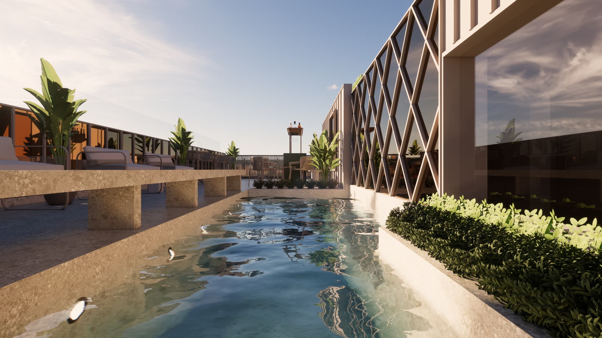 Evolution Valbom Hotel Water Mirror